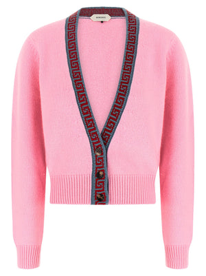 Versace Wool And Cashmere Cardigan