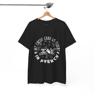 French Credit Card Unisex Tee by Steyn Atelier