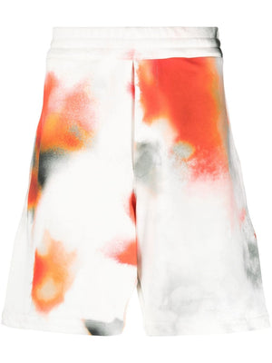 Alexander McQueen Alexander McQueen Tie-dye bermuda shorts