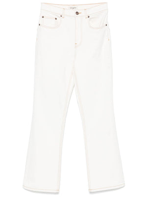 Tory Burch Tory Burch denim jeans - white