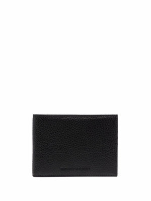 Emporio Armani Emporio Armani Emporioarmani Tumbled Leather Wallet