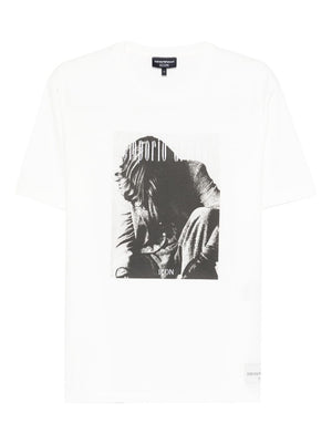 Emporio Armani Emporio Armani Printed cotton t-shirt
