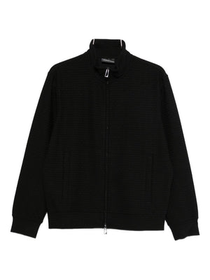 Emporio Armani Emporio Armani Cotton blend zipped sweatshirt