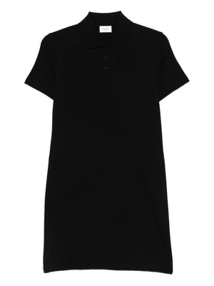 Saint Laurent Cotton polo dress