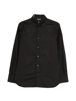 Emporio Armani Emporio Armani Logo cotton shirt