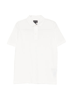 Emporio Armani Emporio Armani Logo cotton polo shirt
