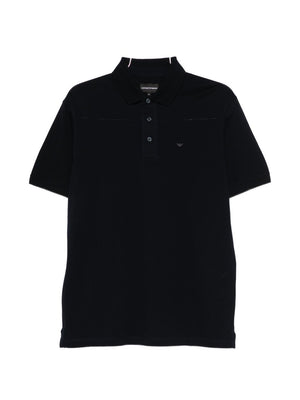Emporio Armani Emporio Armani Logo cotton polo shirt