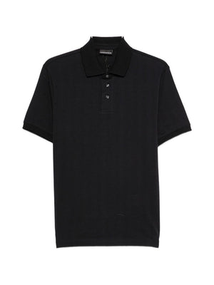 Emporio Armani Emporio Armani Logo cotton polo shirt