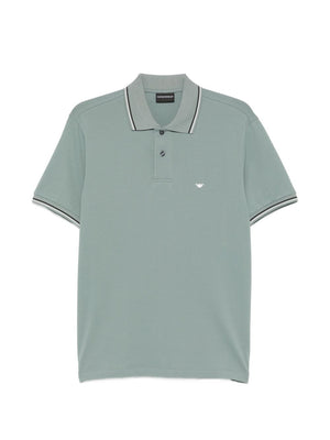 Emporio Armani Logo cotton polo shirt