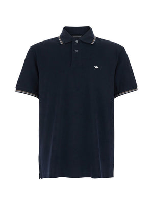 Emporio Armani Emporio Armani Logo cotton polo shirt