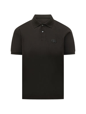 Emporio Armani Logo cotton polo shirt