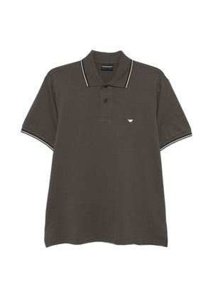 Emporio Armani Emporio Armani Logo cotton polo shirt