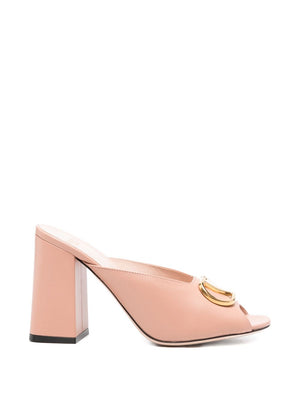 Valentino Garavani Valentino Garavani VLogo Signature leather mules.