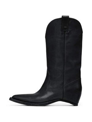 Maison Margiela Leather western boots