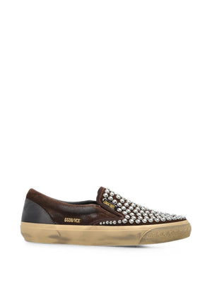 Golden Goose VCE Leather Slip-On Sneakers