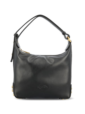 Tod'S Tod's Studded Leather Shoulder Bag