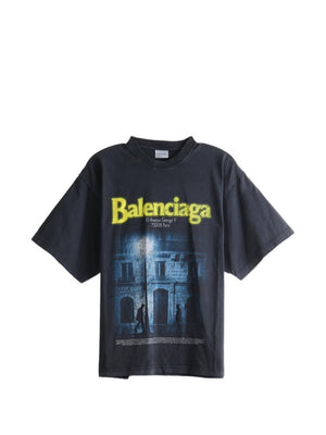 Balenciaga T-shirts and Polos BLACK