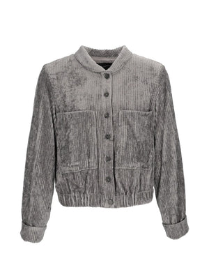 Emporio Armani Velvet Blouson Jacket