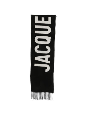 Jacquemus Logo Wool Scarf