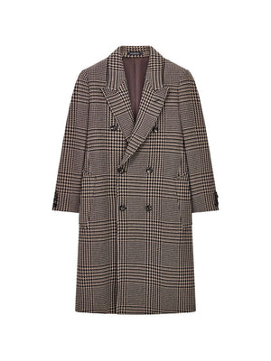 Emporio Armani Wool Double-Breasted Coat