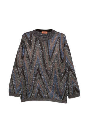 Missoni Printed Crewneck Sweater