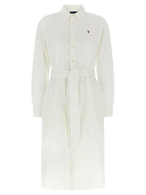 Polo Ralph Lauren Logo Embroidery Chemisier Dress