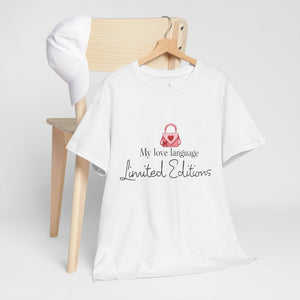 My Love Language is Limited Editions Unisex Tee  by Steyn Atelier