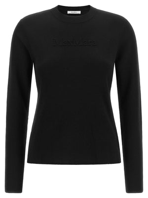 Max Mara Manto Sweater With Embossed Logo