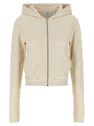 Off White Terry Off Sweatshirt