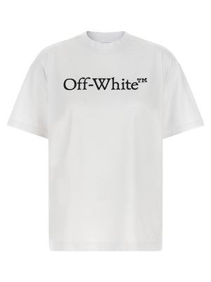 Off White Big Logo Bookish T-shirt