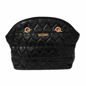 Moschino Heart-Quilted Leather Bag
