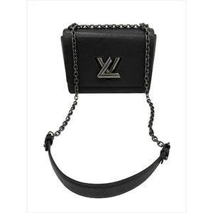 Louis Vuitton Twist MM in dark grey Epi leather