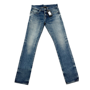 Saint Laurent mid-rise slim-fit jeans size 29