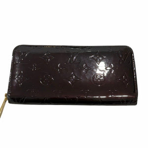 Louis Vuitton Monogram Vernis Zippy Wallet in Amarante