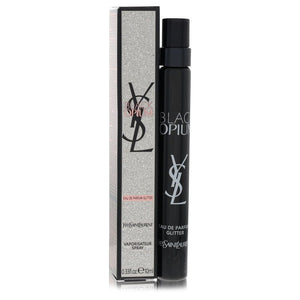 Black Opium Glitter by Yves Saint Laurent Mini EDP Spray 0.33 oz (Women)