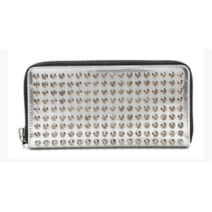 Christian Louboutin Panettone Spiked Zip-Around Wallet