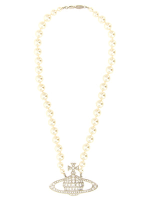 Vivienne Westwood Man. Bas Relief Pearl Necklace