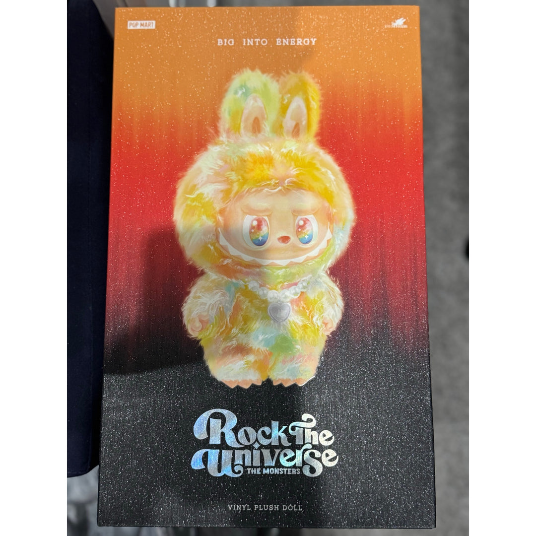 【正規品】THE MONSTERS ROCK THE UNIVERSぬいぐるみ THE MONSTERS Big into Energy Series-ROCK THE UNIVERSE Vinyl