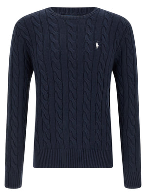 Polo Ralph Lauren Polo Ralph Lauren Cotton Braided Sweater