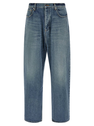 Balenciaga Distressed Baggy Jeans