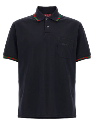 Gucci Nastro Web Polo Shirt