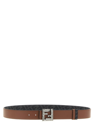 Fendi Fendi Squared Ff Reversible Belt