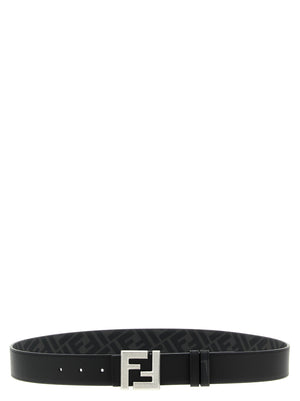 Fendi Fendi Ff Reversible Belt