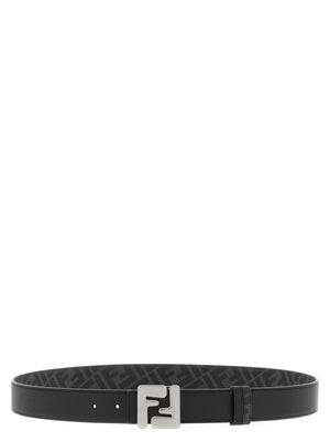 Fendi Fendi Squared Ff Reversible Belt