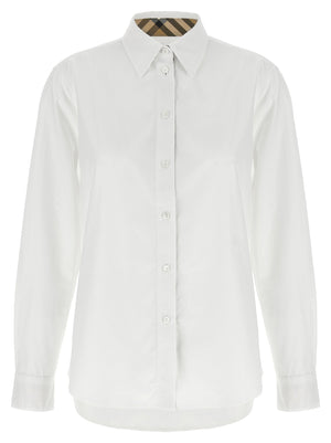 Burberry Check Insert Shirt