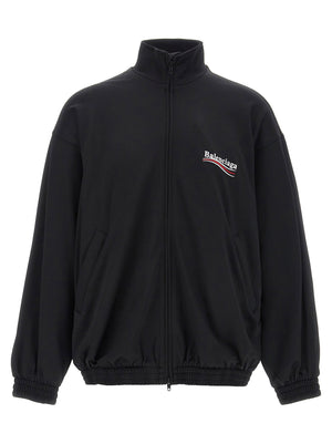 Balenciaga Logo Embroidery Sweatshirt