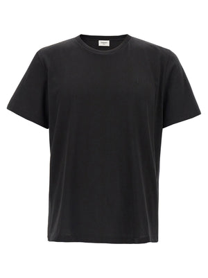 Saint Laurent Saint Laurent Cassandre Embroidery T-shirt
