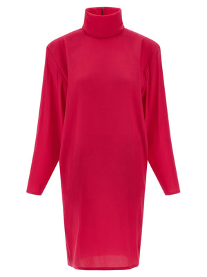 Saint Laurent Structured Shoulder Dress