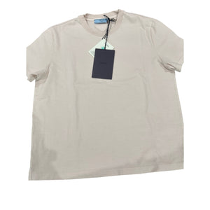 Prada short-sleeved cotton jersey crewneck t-shirt (L)