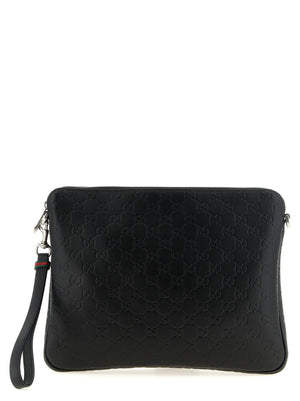 Gucci Gg Emblem Medium Shoulder Bag